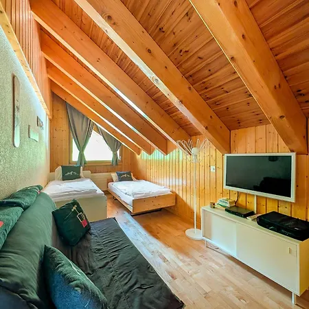 Apartament - Acces Direct Aux Bains & Vue Panoramique Ovronnaz